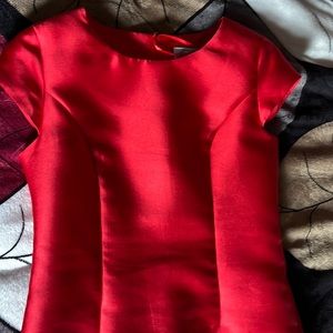 Red dress